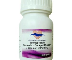 Esome-Prazole Frequent Heartburn and Acid Reducer 20 mg 84 Capsules